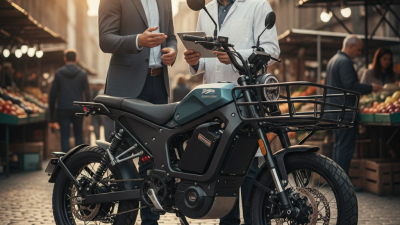 How to Choose a Famous High Quality Stable Electric Cargo Motorcycle Manufacturer?
