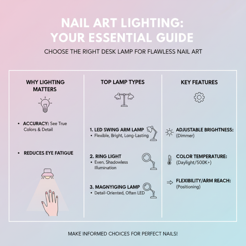How to Choose the Best Desk Lamp for Nail Art?