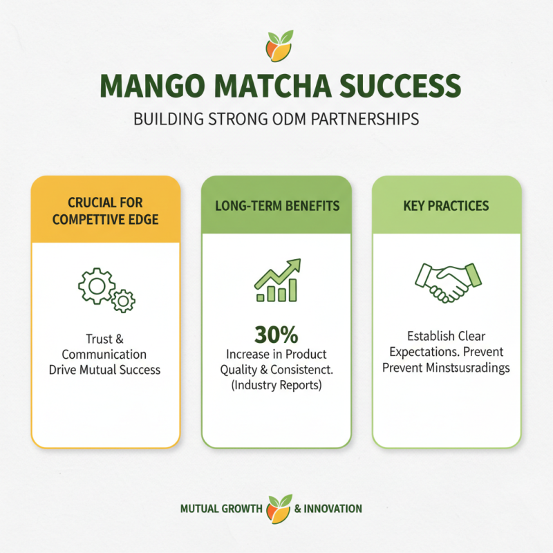 2026 How to Source Wholesale ODM Mango Matcha Products Effectively?