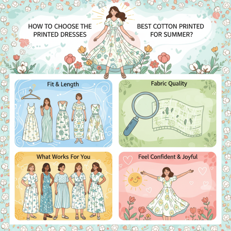 How to Choose the Best Cotton Printed Dresses for Summer?