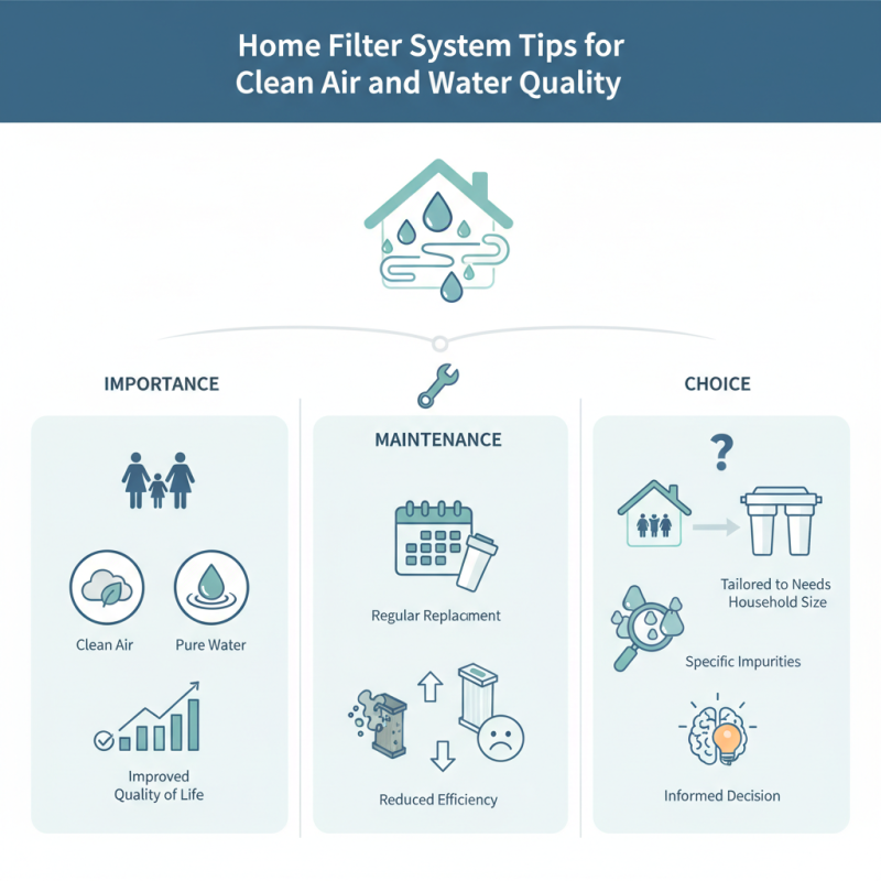 Home Filter System Tips for Clean Air and Water Quality?