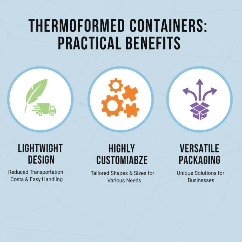 What are Thermoformed Containers and Their Uses?