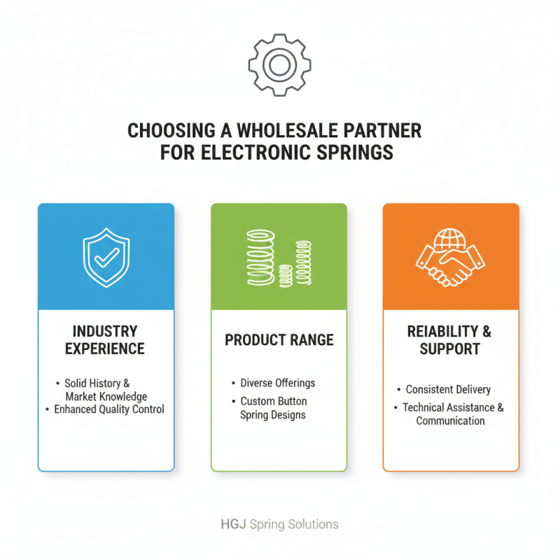 How to Choose Custom Wholesale Electronic Spring for Your Business Needs?