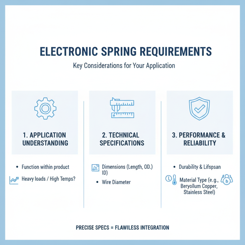 How to Choose Custom Wholesale Electronic Spring for Your Business Needs?
