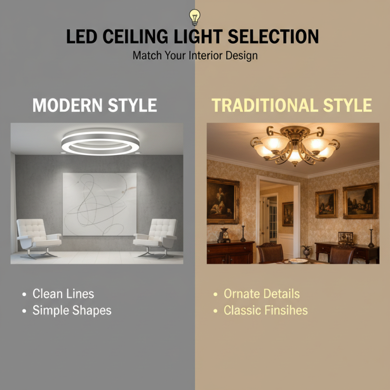 How to Choose the Best LED Ceiling Light Fixture for Your Home?