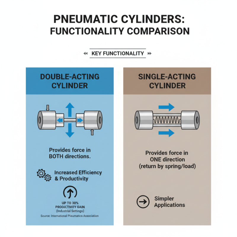 Why Choose a Double Acting Air Cylinder for Your Applications?