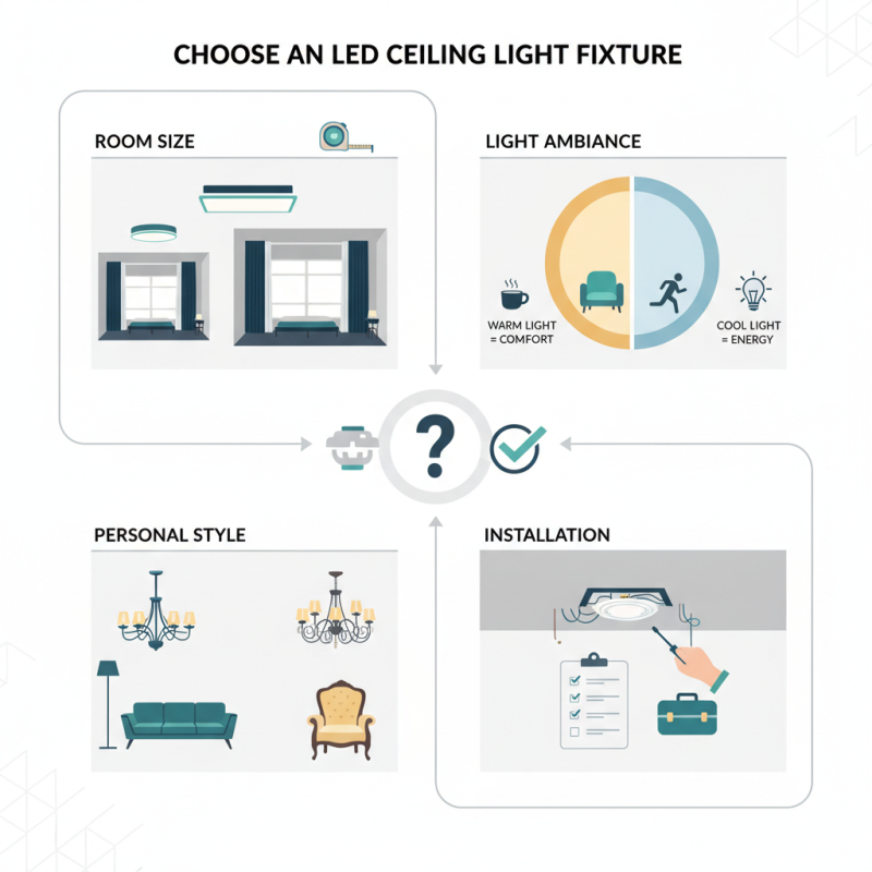 How to Choose the Best LED Ceiling Light Fixture for Your Home?