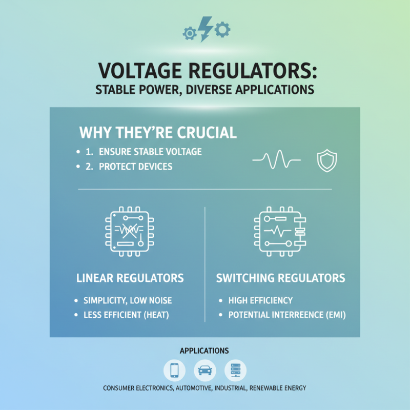 What is the Best Voltage Regulator for 2026 Top Applications?