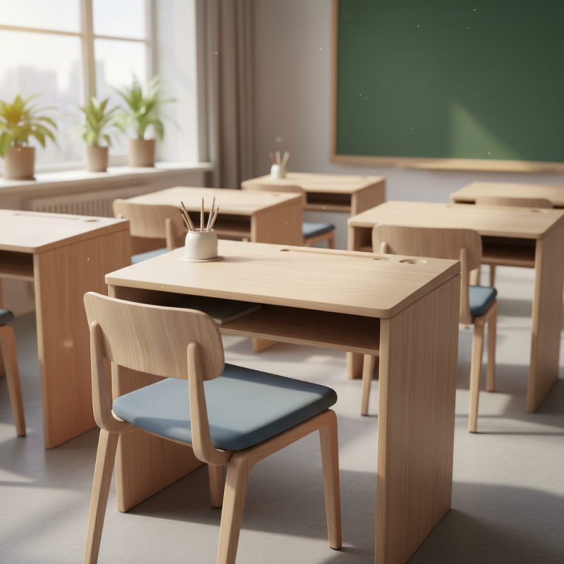 What Are the Benefits of Using a Wooden School Desk?