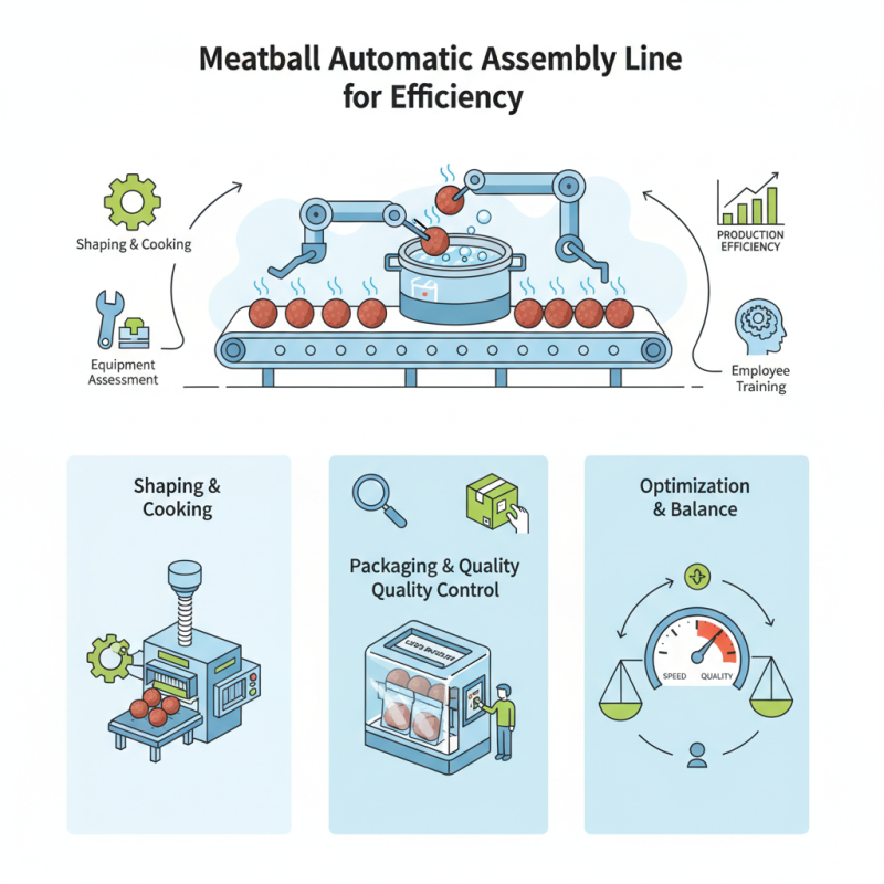 How to Build a Meatball Automatic Assembly Line for Efficiency?