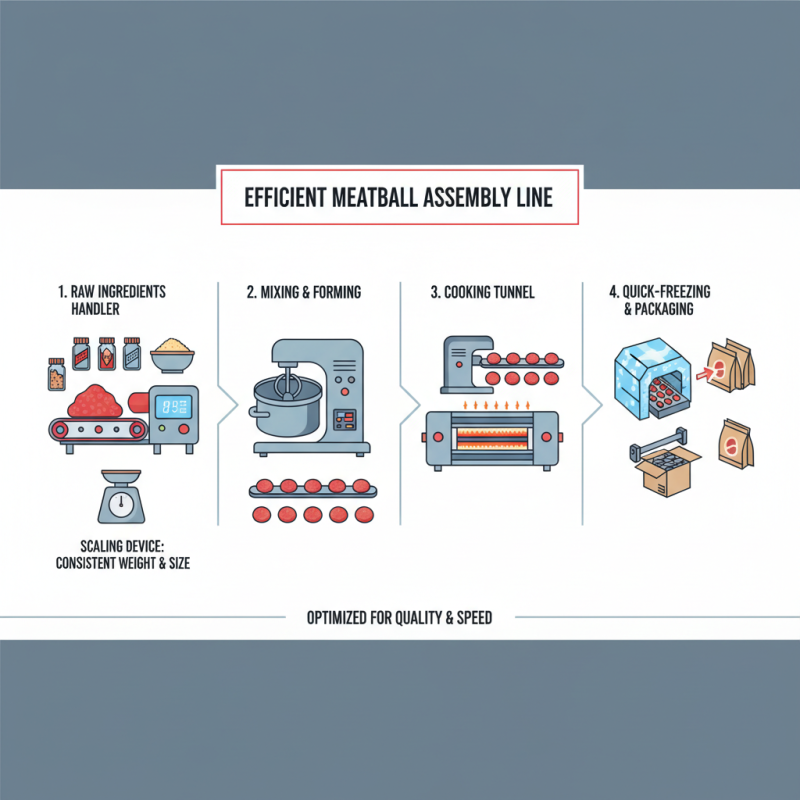 How to Build a Meatball Automatic Assembly Line for Efficiency?
