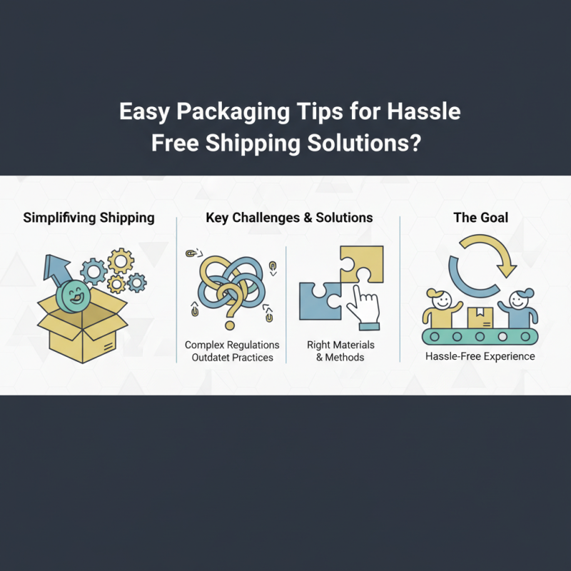 Easy Packaging Tips for Hassle Free Shipping Solutions?