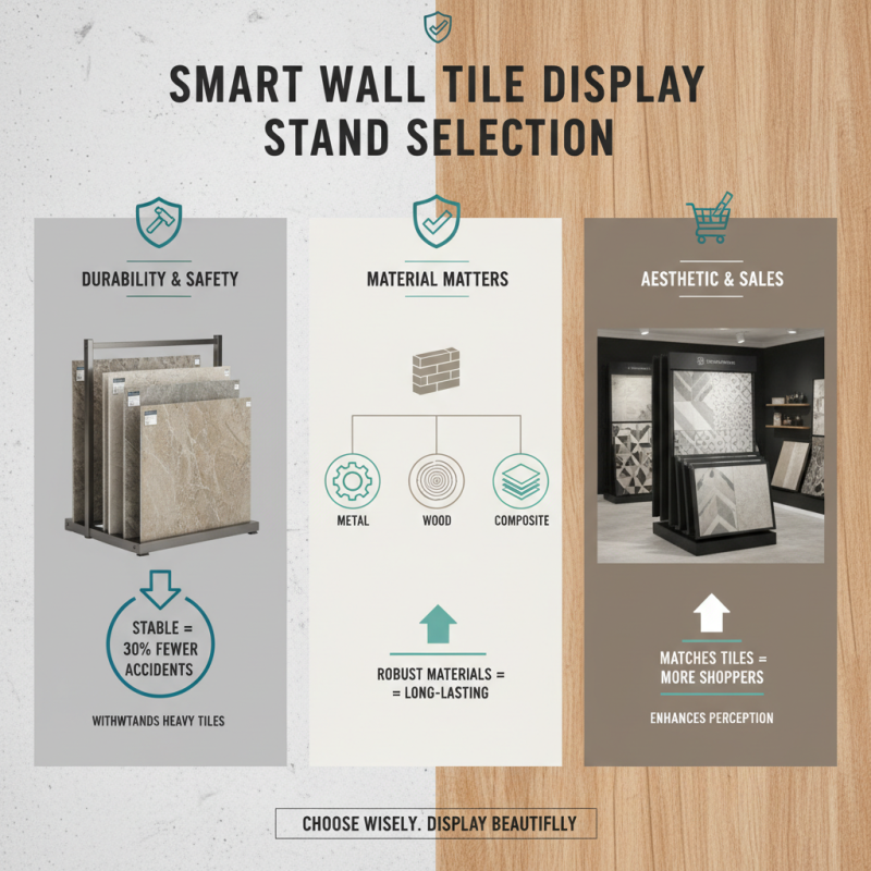 What is a Wall Tiles Display Stand and How to Choose One?
