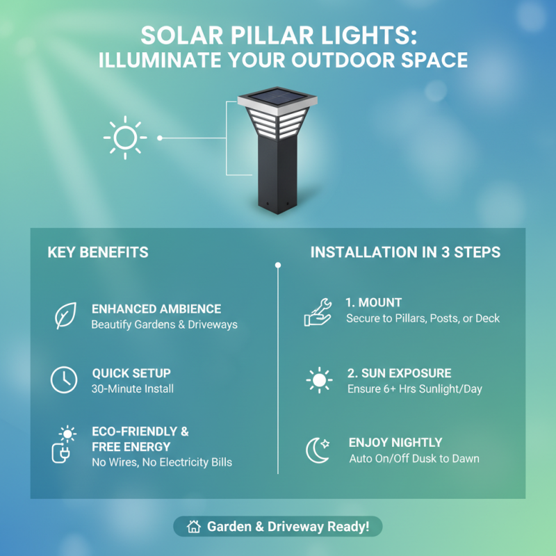 Why Choose Solar Pillar Light for Your Outdoor Lighting Needs?
