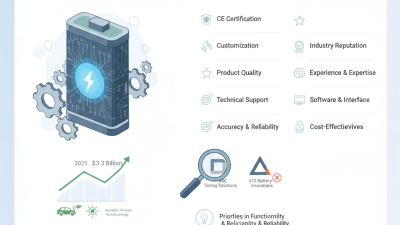 10 Tips for Choosing CE Certification Custom Battery Cell Tester Manufacturers?