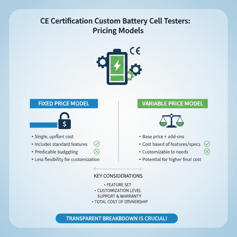 10 Tips for Choosing CE Certification Custom Battery Cell Tester Manufacturers?