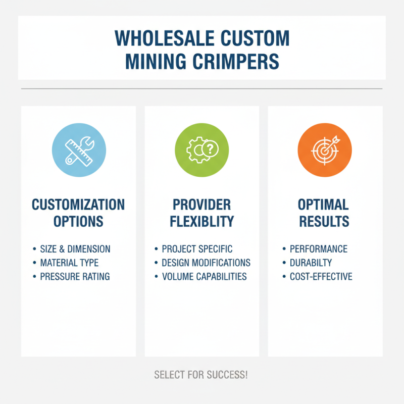 How to Choose the Best Wholesale Custom Mining Crimper Service?