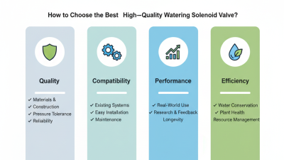 How to Choose the Best Wholesale High-Quality Watering Solenoid Valve?