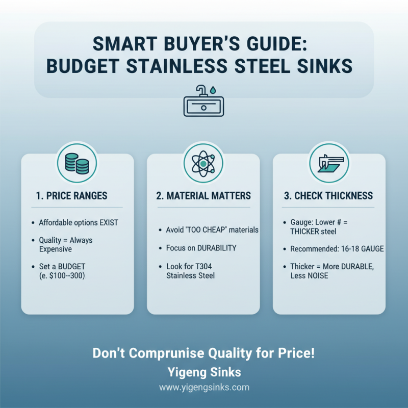 Top High Quality Cheap Easy To Clean Stainless Steel Sink Options?