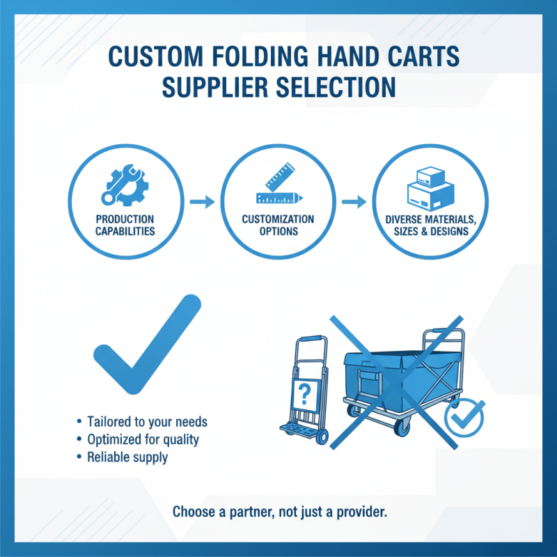 How to Choose the Best Custom High-Quality Folding Hand Carts Supplier?