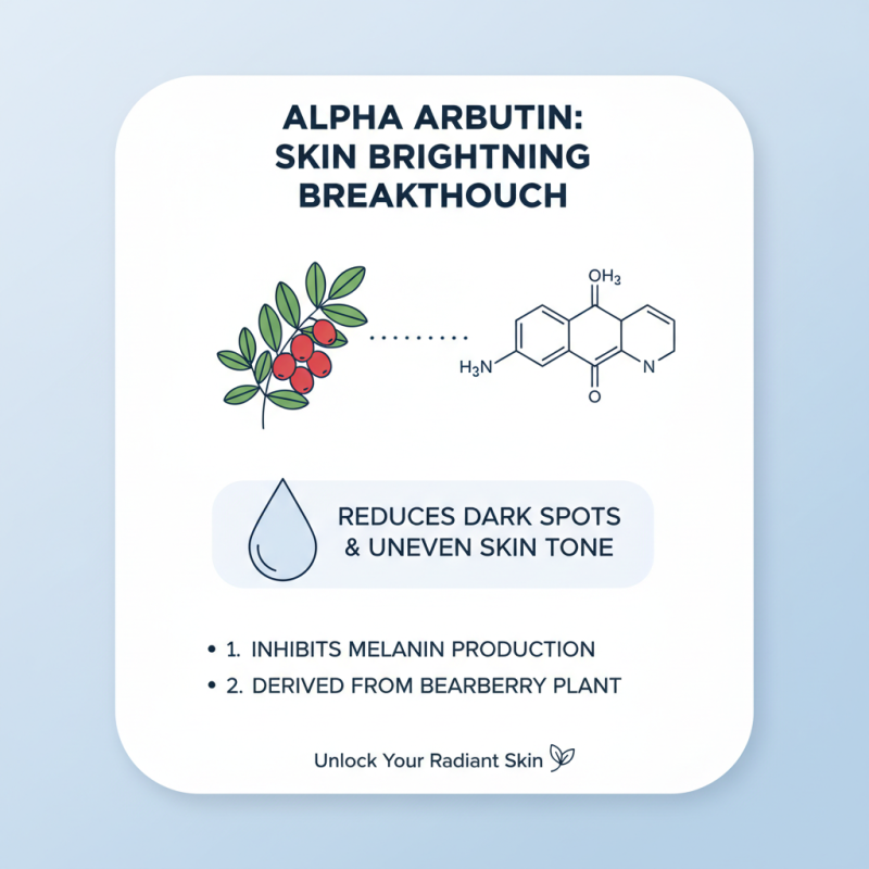 Why Choose Alpha Arbutin Powder for Your Skin Care Routine?