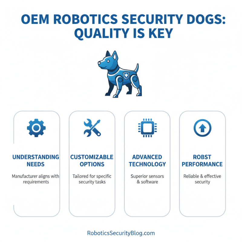 Why Choose High-Quality OEM Robotics Security Dog Manufacturers?