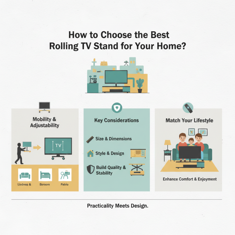 How to Choose the Best Rolling TV Stand for Your Home?