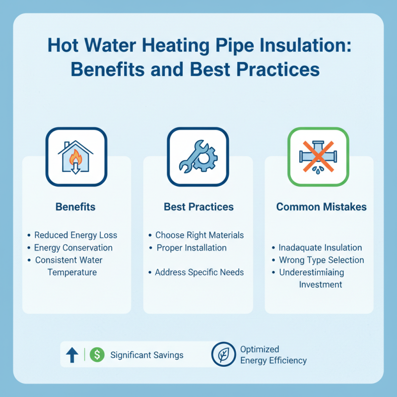 Hot Water Heating Pipe Insulation Benefits and Best Practices?