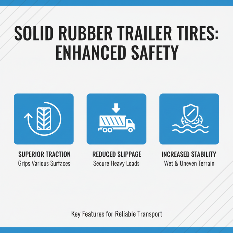 Why Choose Trailer Solid Rubber Tires for Your Vehicle?