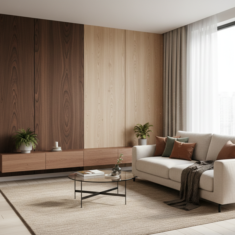 How to Choose Timber Veneer Panels for Your Home Decor?