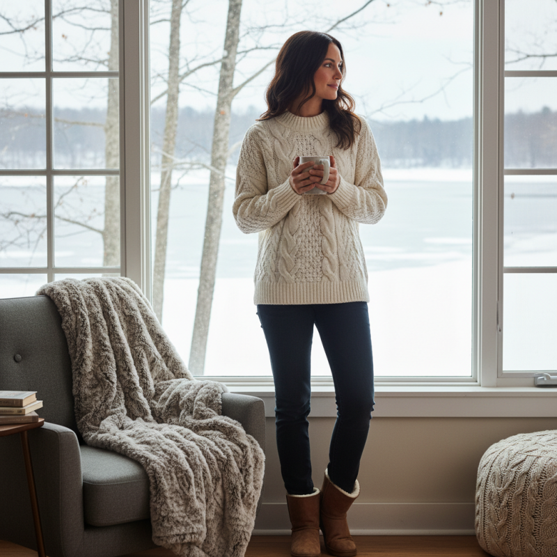 Why Choose a Knit Pullover Sweater for Women in Winter?