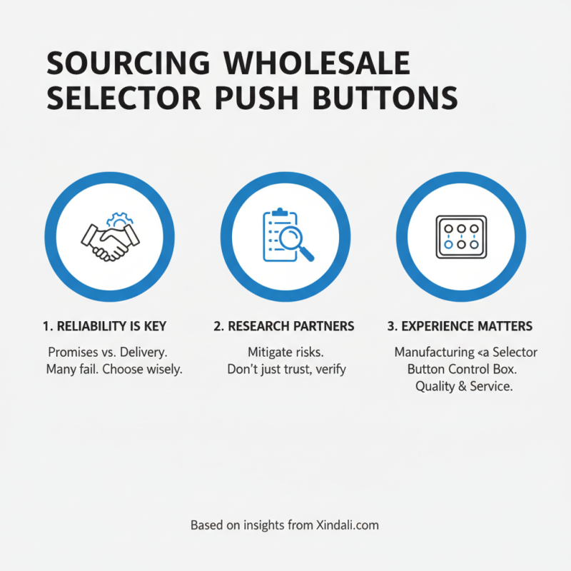How to Choose the Right Custom Wholesale Selector Push Button?