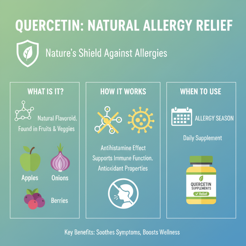 How to Use Quercetin for Allergies and Immune Support?