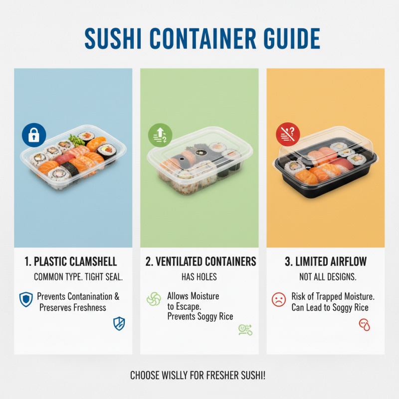 Why Are Sushi Containers Essential for Freshness and Presentation?