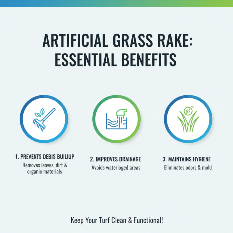 Top 5 Benefits of Using an Artificial Grass Rake?