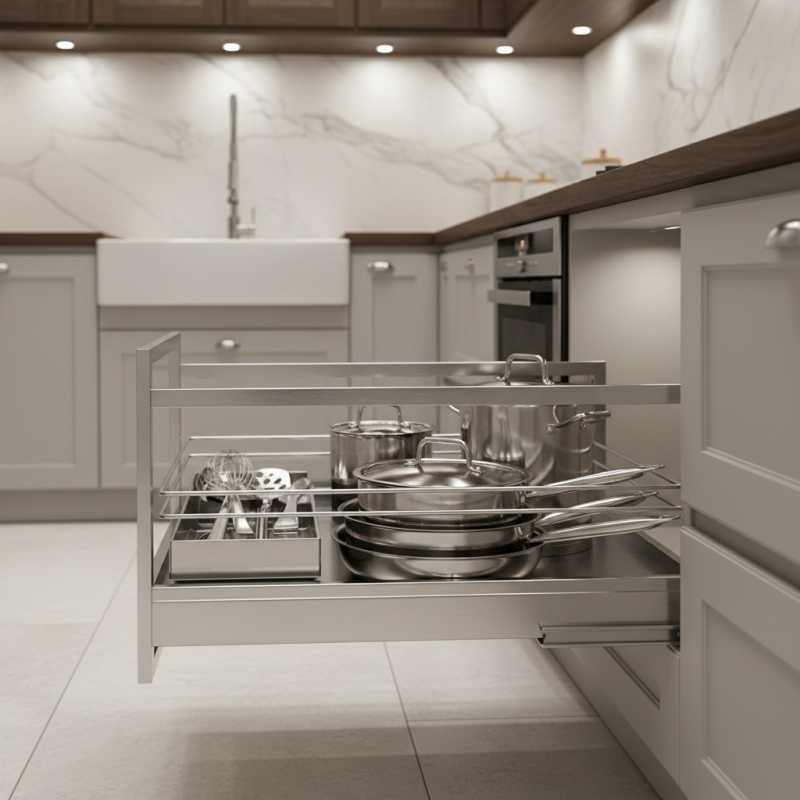 Top 10 High Quality Kitchen Flat Steel Pull Out Baskets?