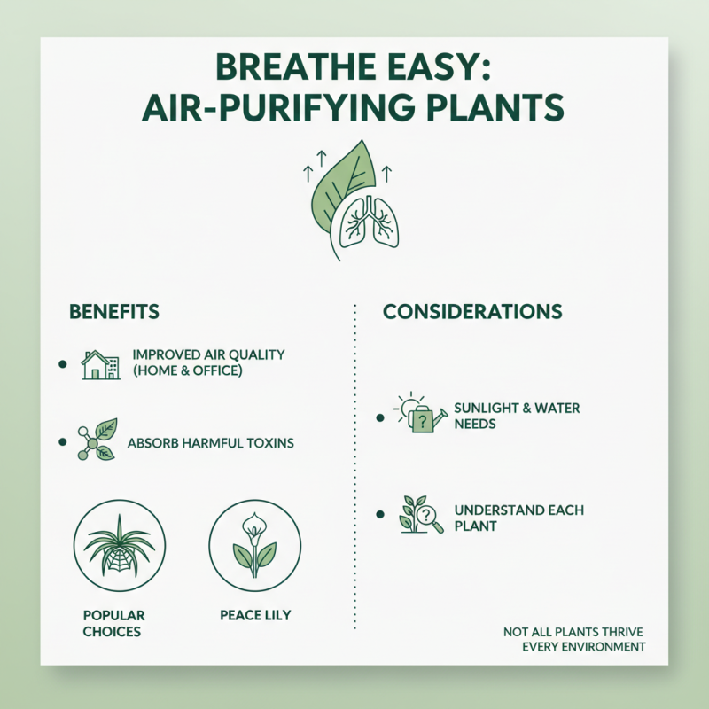 How to Use Plants for Effective Air Purification?