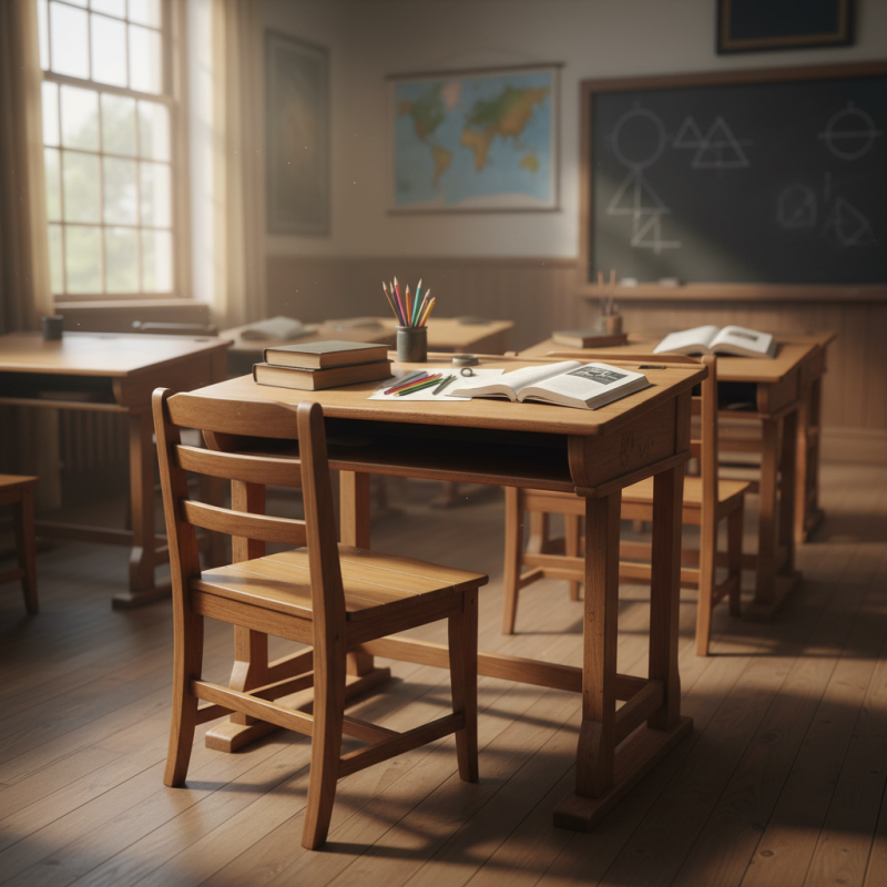What is a Wooden School Desk and Why Is It Important?