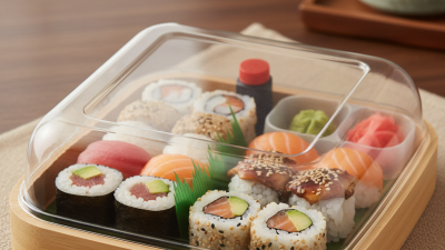 Why Are Sushi Containers Essential for Freshness and Presentation?