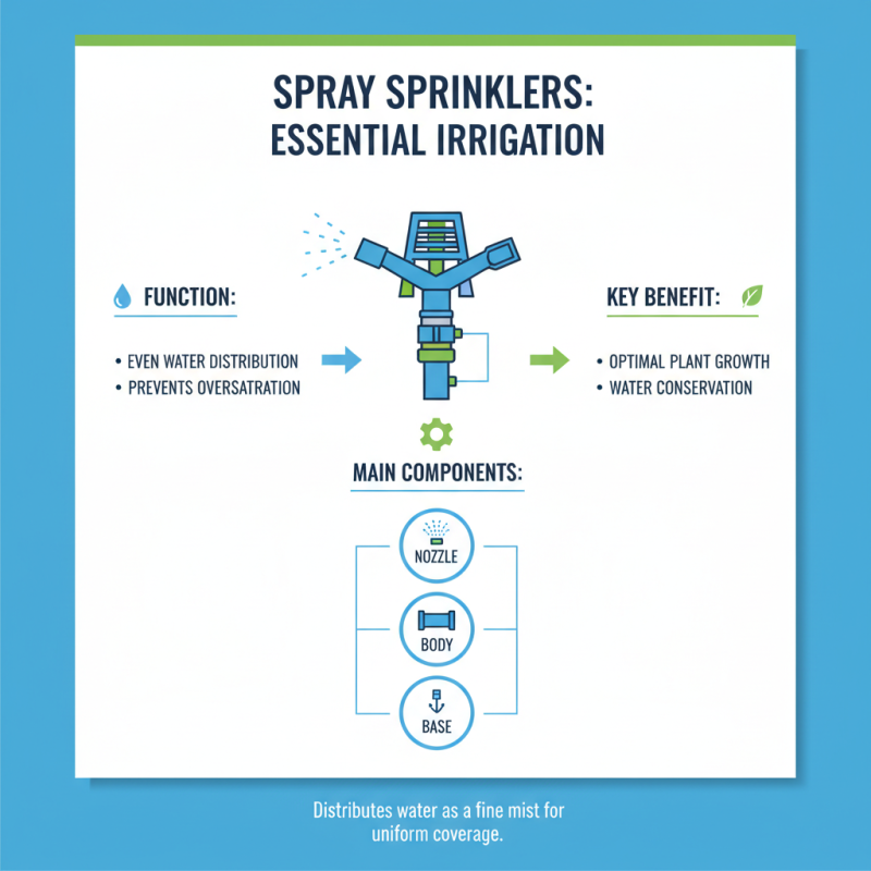 What is a Spray Sprinkler and How Does It Work?