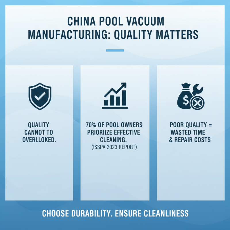 10 Tips for Choosing High Quality China Pool Floor Vacuum Manufacturers?