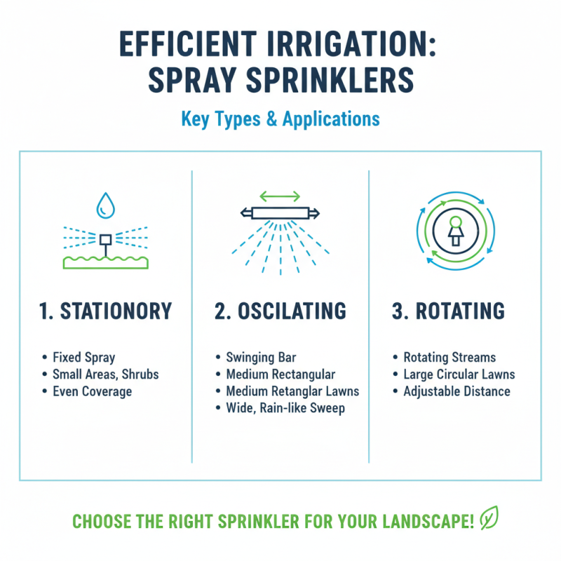 What is a Spray Sprinkler and How Does It Work?