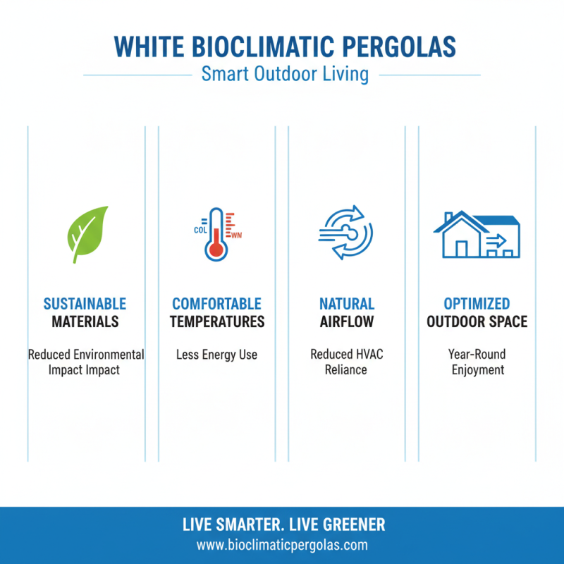 Top 5 Benefits of White Bioclimatic Pergolas for Outdoor Living?