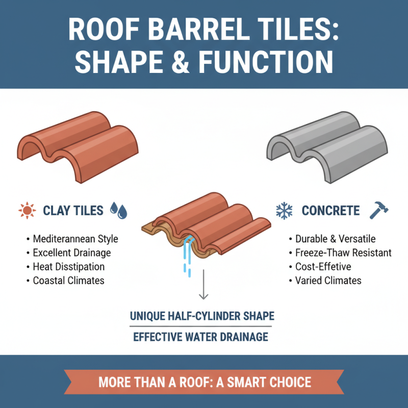 What are Roof Barrel Tiles and Their Benefits for Your Home?