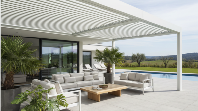 Top 5 Benefits of White Bioclimatic Pergolas for Outdoor Living?