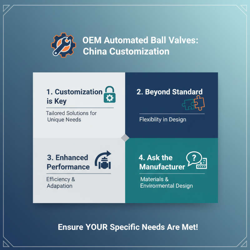 Top 10 Tips for Choosing the Right OEM China Automated Ball Valve Manufacturer?