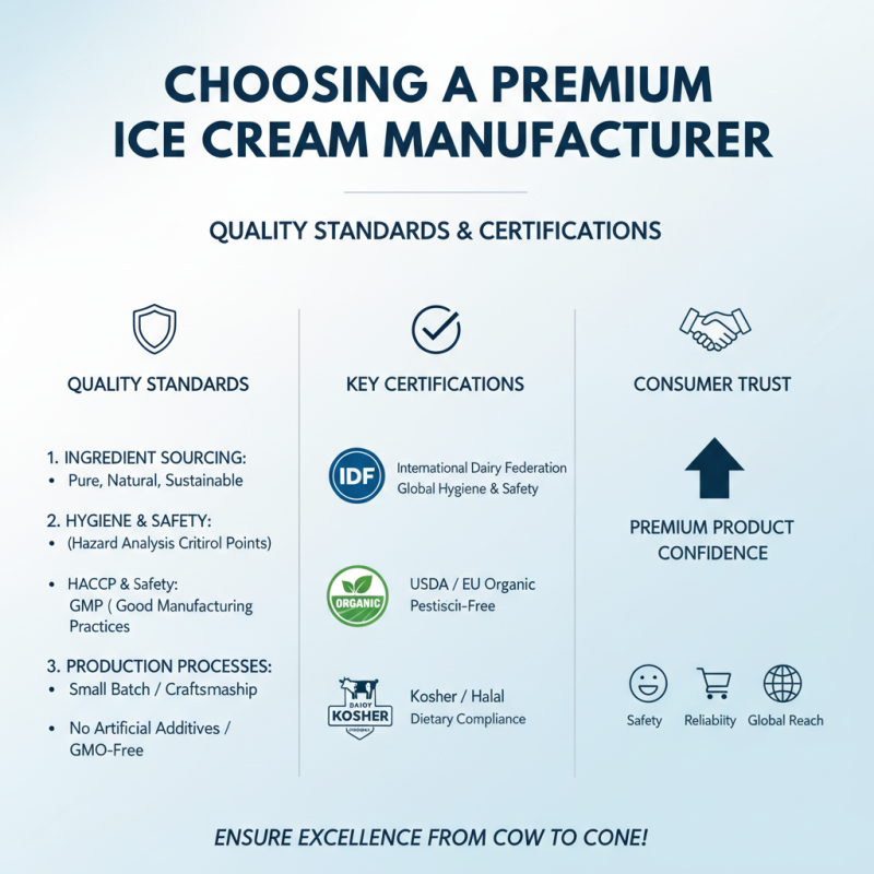 How to Choose a Custom High-Quality Ice Cream Manufacturer?