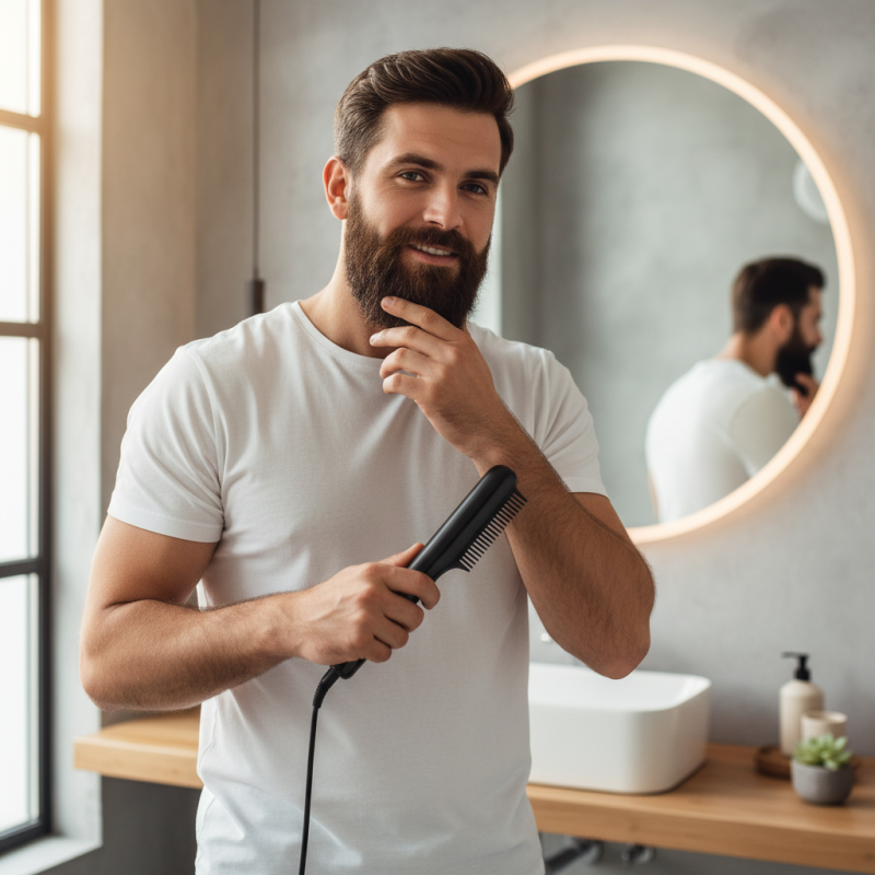 Why Choose a Hair Beard Straightener for Perfect Grooming?
