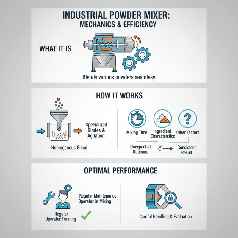 What is an Industrial Powder Mixer and How Does it Work?