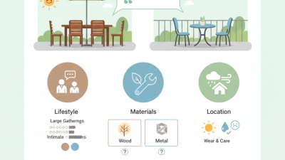 What is an Exterior Dining Set and How to Choose the Right One?